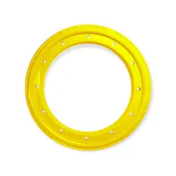 Yellow aluminum beadlock...