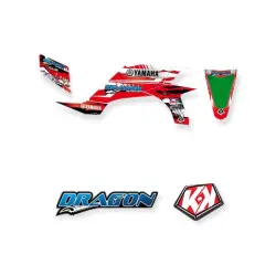 Red/light graphic kit- yfz450r