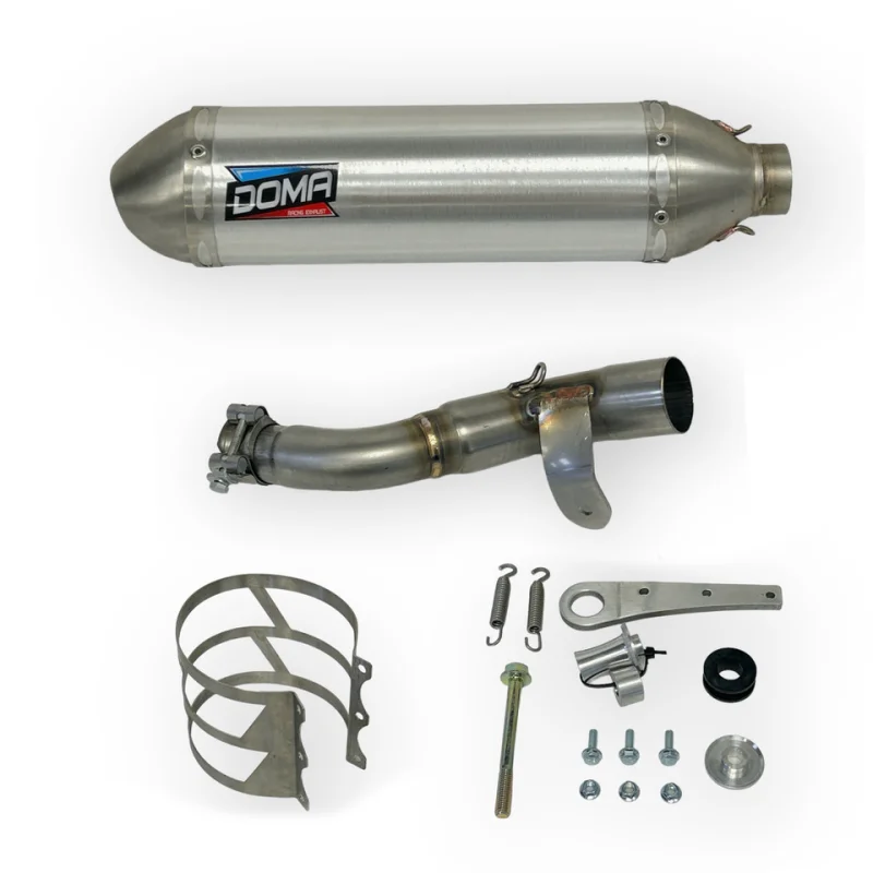Silencieux DOMA Alu / carbone pour quad YAMAHA YFM Raptor 350 Silencieux DOMA Alu / carbone pour quad YAMAHA YFM Raptor 350