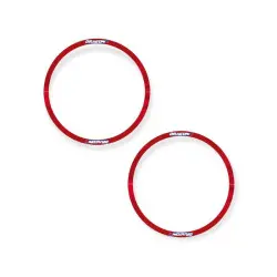 GRAPHIC KIT RIMS RED 9 inch