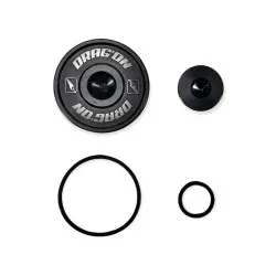 BLACK IGNITION COVER CAPS...