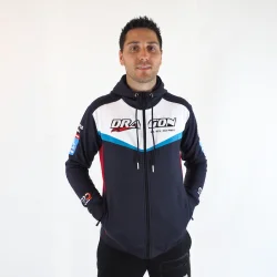 Sweat zippé à capuche...