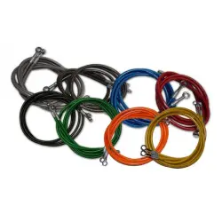 Brake hose kit front green...