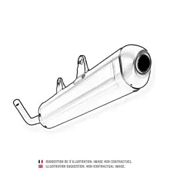 2-Stroke Silencer for HONDA...