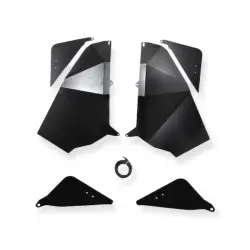 KIT BAS DE PORTE ALU NOIR...