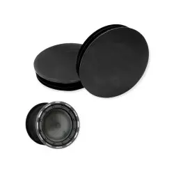 2 CACHES BOUE MUD PLUGS...